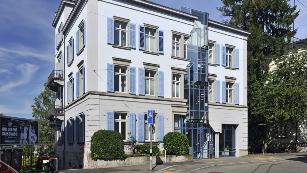 P&TS Gebäude in Zurich
