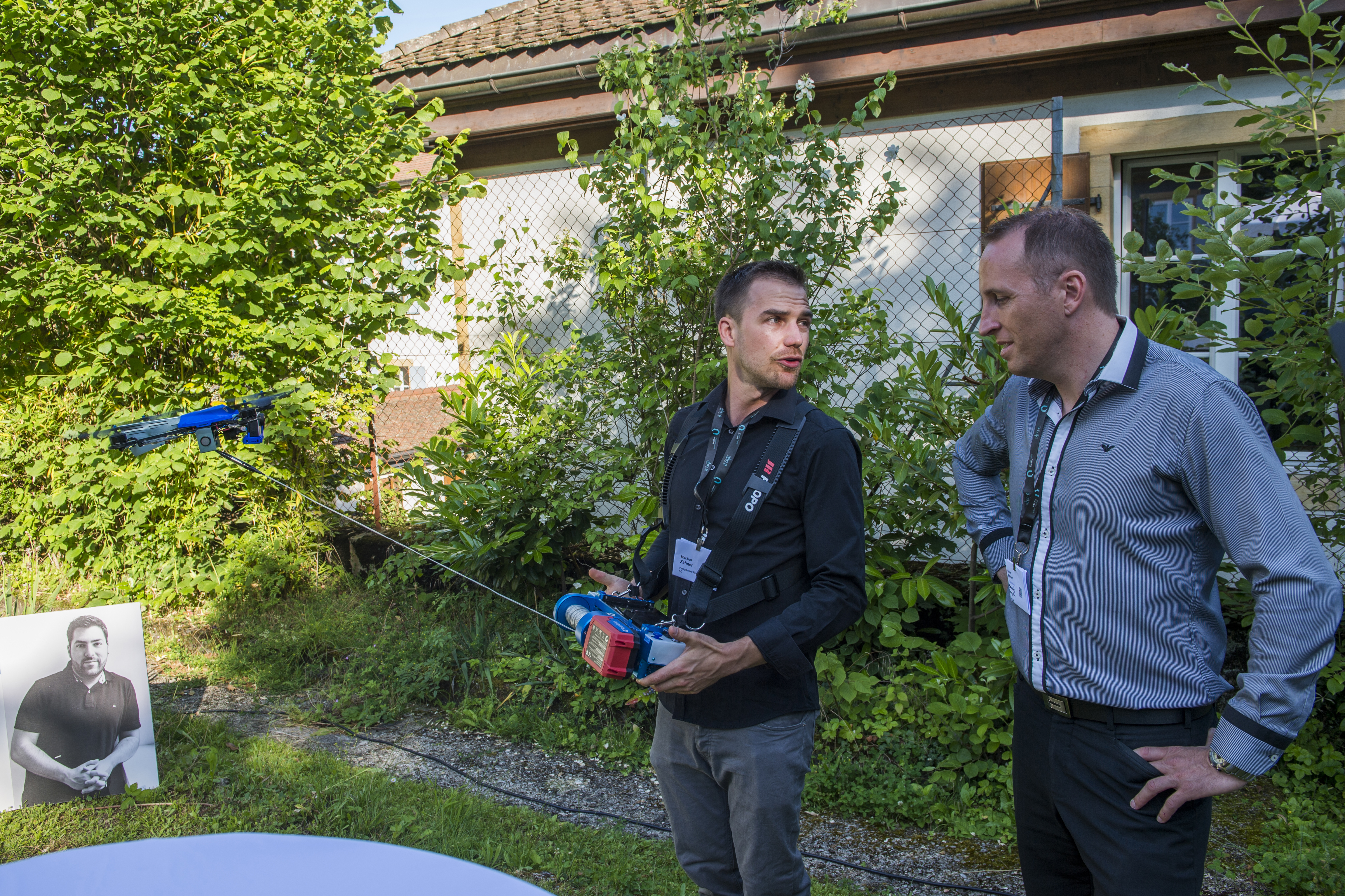 Markus Zahner (Fotokite), Cédric Perrier