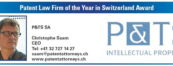 corporate Intl: P&TS is patent law firm of the year in 2015