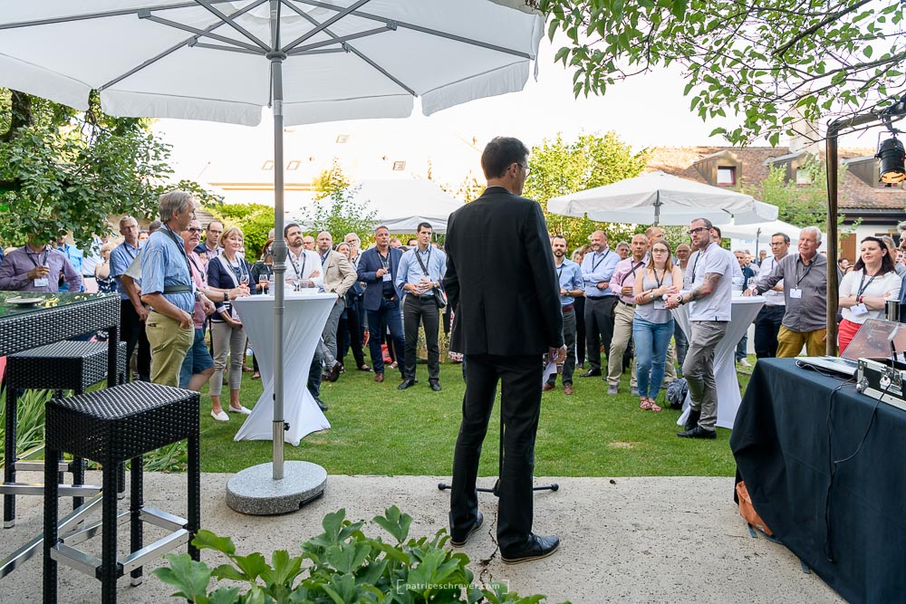 BBQ de l'Innovation 26.6.2018, discours de Christophe Saam, P&TS