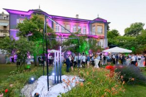 BBQ de l'Innovation, 26.6.2018, statue JC Schwarz