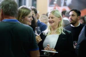 Marie Laure Chapatte avec Ewa Gillabert lors des 20 ans de P&TS