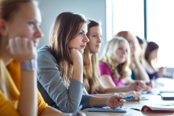 classe cours étudiants