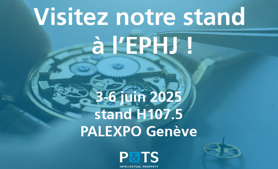 visitez EPHJ PALEXPO Genève P&TS stand H107.5