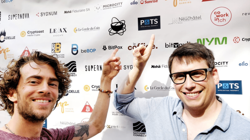 le paradigme bitcoin photo romain barrabas & Adrien Marcone P&TS