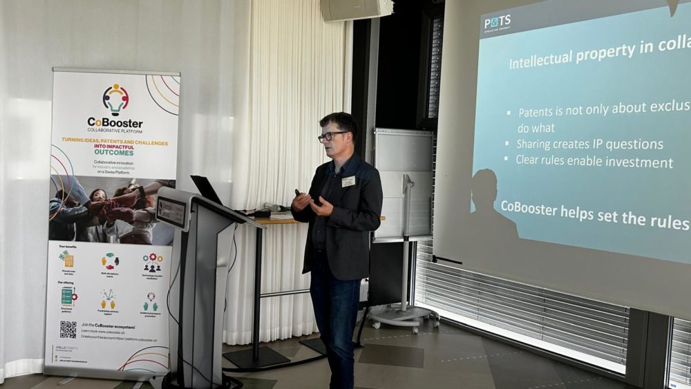 Christophe Saam propriété intellectuelle innovation collaborative CoBooster Dentsply Sirona Ballaigue 2026